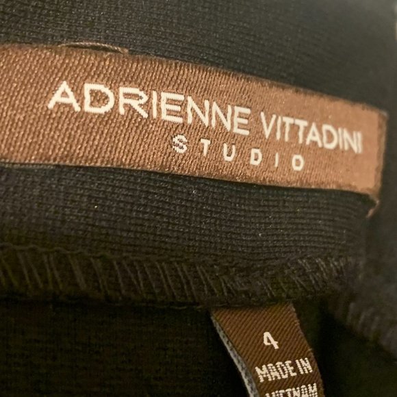 Adrienne Vittadini Black Skirt Size 4 - Picture 3 of 3